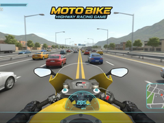 Гульня Moto Bike Highway Racing Game