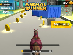 Гульня Animal Runner 