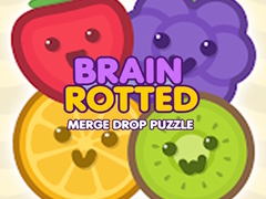 Гульня Brain Rotted Merge Drop Puzzle