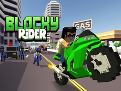 Гульня Blocky Rider