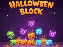 Гульня Halloween Block