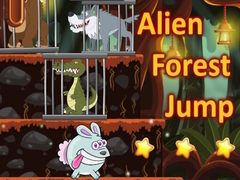 Гульня Alien Forest Jump