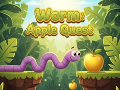 Гульня Worm:  Apple Quest