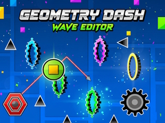 Гульня Geometry Dash: Wave Editor