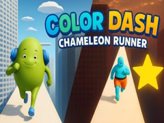 Гульня Color Dash Chameleon Runner