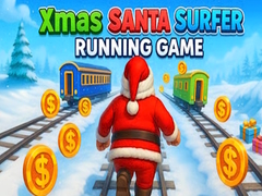Гульня Xmas Santa Surfer Running Game