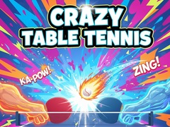 Гульня Crazy Table Tennis