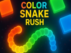 Гульня Color Snake Rush