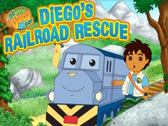 Гульня Go Diego Go! Diego's Railroad Rescue