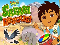 Гульня Go Diego Go! Diego's Safari Rescue