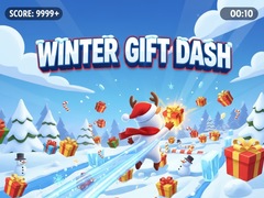 Гульня Winter Gift Dash