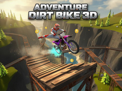 Гульня Adventure Dirt Bike 3D