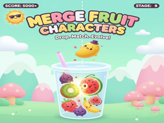 Гульня Merge Fruit Characters
