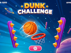 Гульня Dunk Challenge