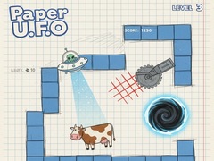 Гульня Paper U.F.O.