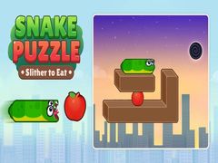 Гульня Snake Puzzle: Slither to Eat
