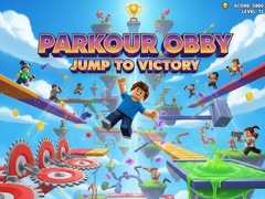 Гульня Parkour Obby Jump to Victory