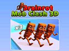 Гульня Brainrot Mob Clash 3D