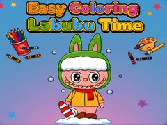 Гульня Easy Coloring Labubu Time