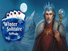 Гульня Winter Solitaire TriPeaks