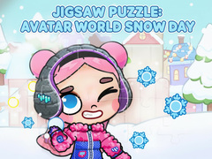 Гульня Jigsaw Puzzle: Avatar World Snow Day