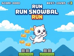 Гульня Run Snowball Run