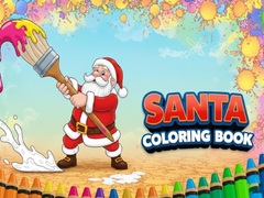 Гульня Santa Coloring Book