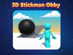 Гульня 3D Stickman Obby