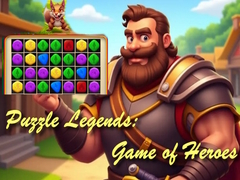 Гульня Puzzle Legends: Game of Heroes