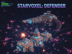 Гульня Starvoxel: Defender
