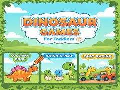Гульня Dinosaur Games for Toddlers