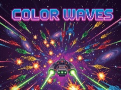 Гульня Color Waves