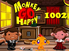 Гульня Monkey Go Happy Stage 1002