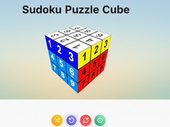 Гульня Sudoku Puzzle Cube