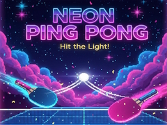 Гульня Neon Ping Pong