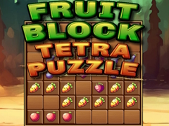 Гульня Fruit Block Tetra Puzzle