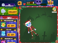 Гульня Kick The Santa: Christmas Buddy 