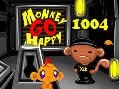 Гульня Monkey Go Happy Stage 1004