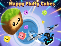 Гульня Happy Fluffy Cubes