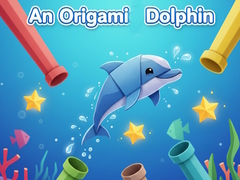 Гульня An origami dolphin