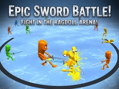 Гульня Epic Sword Battle! Fight in the Ragdoll Arena!