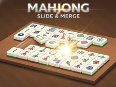 Гульня Mahjong Slide & Merge