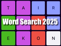 Гульня Word Search 2025