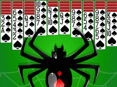 Гульня Spider Solitaire