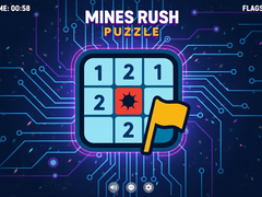 Гульня Mines Rush Puzzle