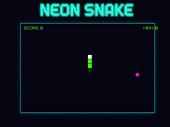Гульня Neon Snake