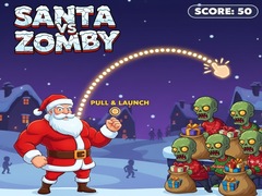 Гульня Santa VS Zomby