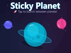 Гульня Sticky Planet