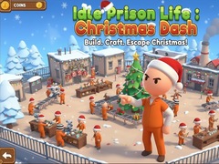 Гульня Idle Prison Life Christmas Dash