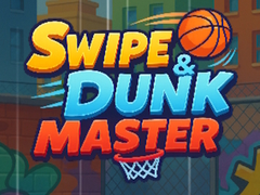 Гульня Swipe & Dunk Master